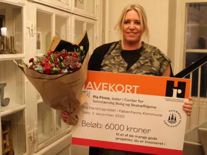 Billede af vinderen af Handicapprisen 2020, Pia Finne